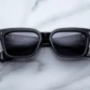 Sunglasses Model Molino 55 in Color Raven with Jet Gradient lenses