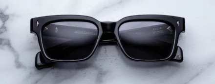 Sunglasses Model Molino 55 in Color Raven with Jet Gradient lenses