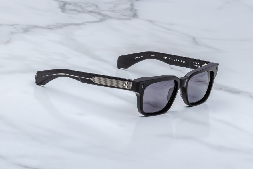 Sunglasses Model Molino 55 in Color Raven with Jet Gradient lenses