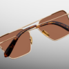 Sunglasses Model Nellcôte in Color Cielle with Dark Orange lenses from Jacques Marie Mage
