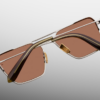 Sunglasses Model Nellcôte in Color Pastis with Dark Tuscan lenses from Jacques Marie Mage