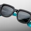 Sunglasses Model Taos in Lone Turquoise with Berumda lenses from Jacques Marie Mage