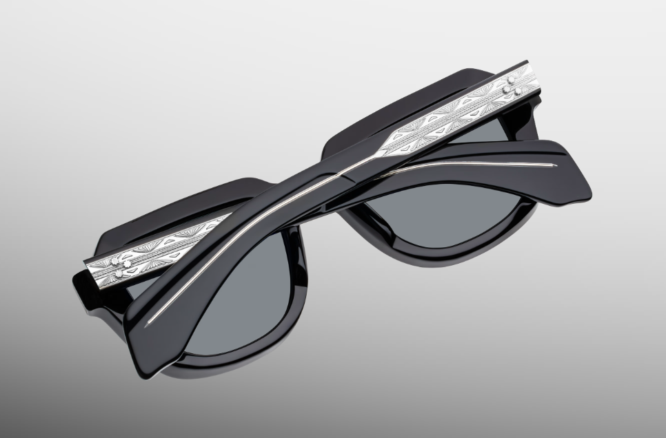 Sunglasses Model Taos in Lone Turquoise with Berumda lenses from Jacques Marie Mage