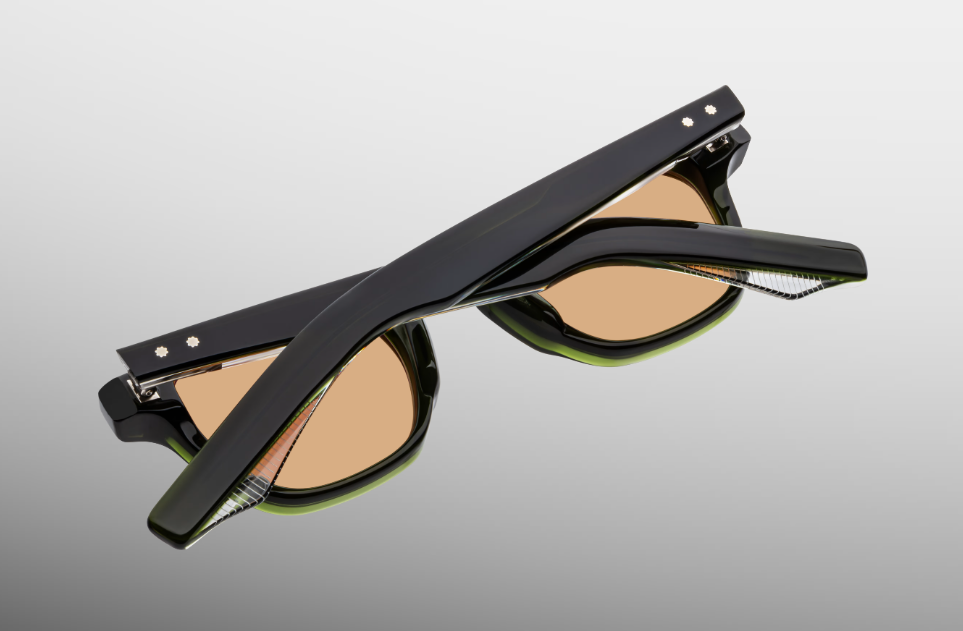 Sunglasses Model Zephirin in color Bornéo with Orange lenses from Jacques Marie Mage