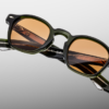 Sunglasses Model Zephirin in color Bornéo with Orange lenses from Jacques Marie Mage