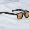 Sunglasses Model Zephirin in color Bornéo with Orange lenses from Jacques Marie Mage