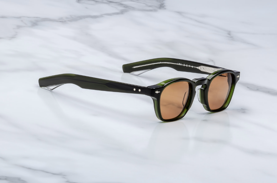 Sunglasses Model Zephirin in color Bornéo with Orange lenses from Jacques Marie Mage