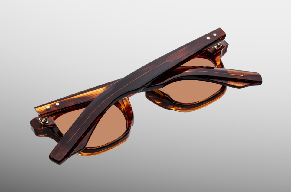 Sunglasses Model Zephirin in color Bourbon with Brown lenses from Jacques Marie Mage