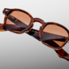 Sunglasses Model Zephirin in color Bourbon with Brown lenses from Jacques Marie Mage
