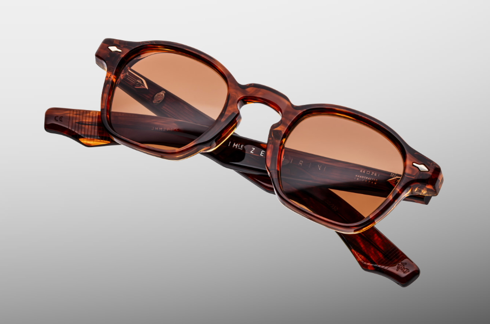 Sunglasses Model Zephirin in color Bourbon with Brown lenses from Jacques Marie Mage