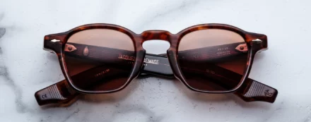 Sunglasses Model Zephirin in color Bourbon with Brown lenses from Jacques Marie Mage