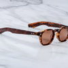 Sunglasses Model Zephirin in color Bourbon with Brown lenses from Jacques Marie Mage