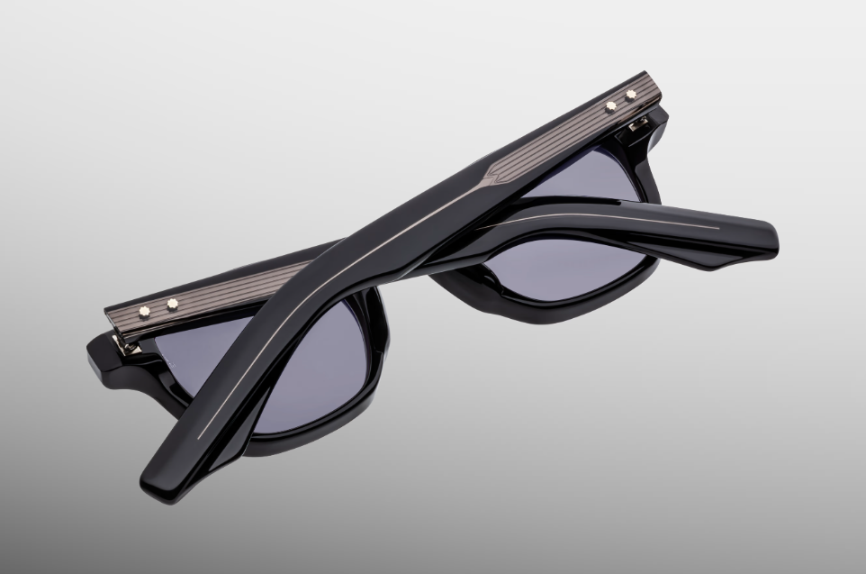 Sunglasses Model Zephirin in color Raven with Grey lenses from Jacques Marie Mage
