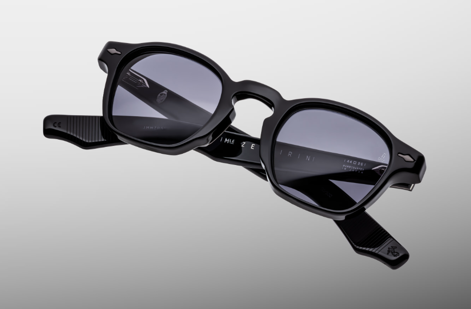 Sunglasses Model Zephirin in color Raven with Grey lenses from Jacques Marie Mage