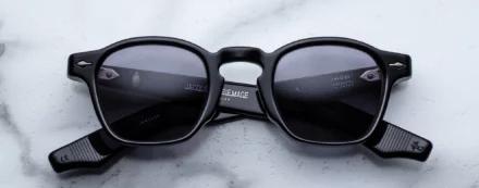 Sunglasses Model Zephirin in color Raven with Grey lenses from Jacques Marie Mage