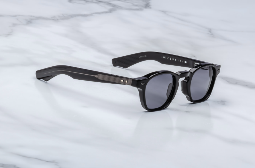 Sunglasses Model Zephirin in color Raven with Grey lenses from Jacques Marie Mage