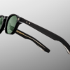 Sunglasses Model Zephirin in color Venom with emerald lenses from Jacques Marie Mage