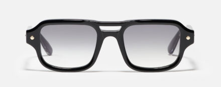 Sunglasses Model Project 14 in Color C600 with Grey Gradient lenses from John Dalia