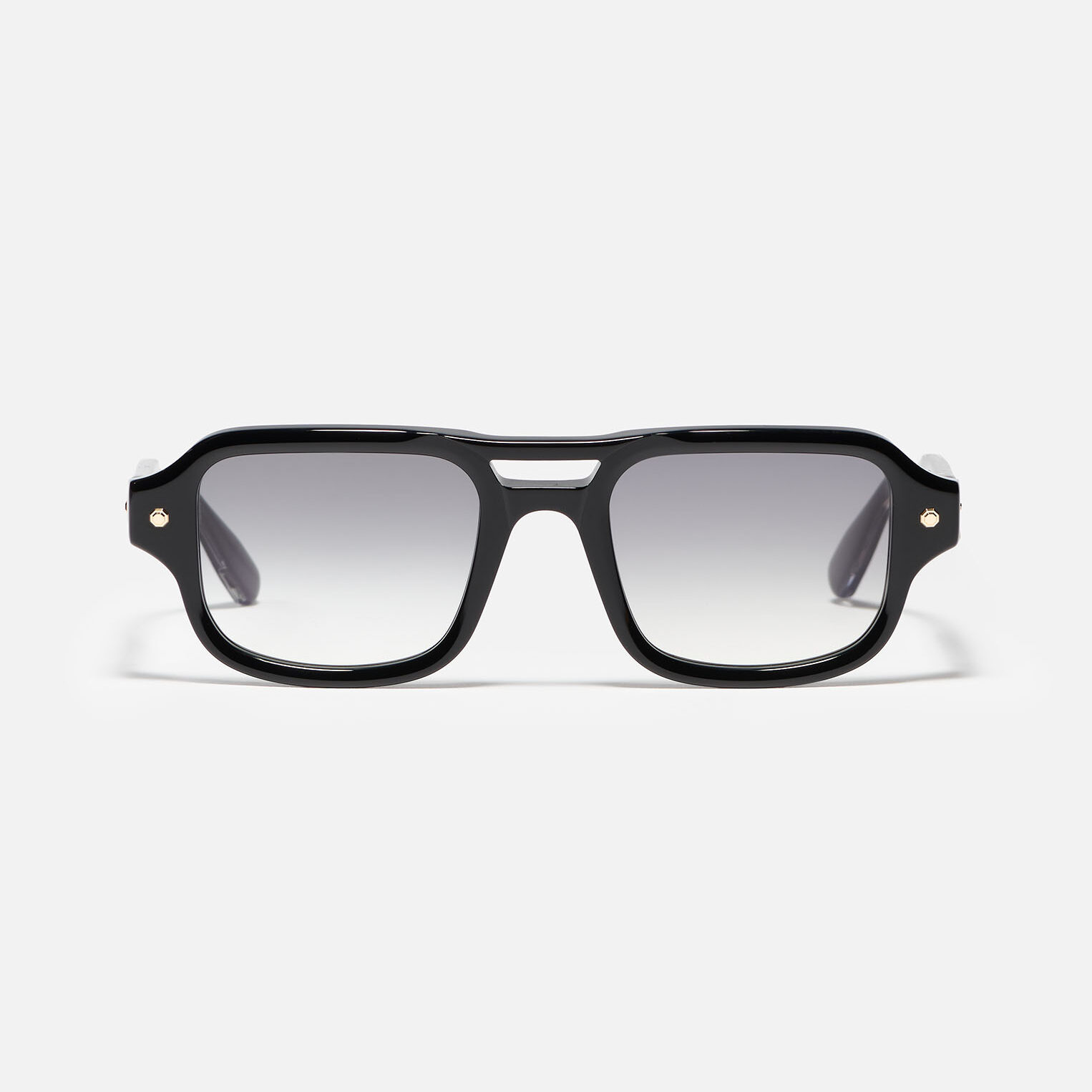 Sunglasses Model Project 14 in Color C600 with Grey Gradient lenses from John Dalia