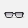 Sunglasses Model P15 with grey gradient lenses from John Dalia