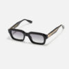 Sunglasses Model P15 with grey gradient lenses from John Dalia
