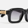 Sunglasses Model P15 with grey gradient lenses from John Dalia