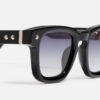 Sunglasses Model Project 16 in color C109 with Dark Blue Gradient lenses frim John Dalia