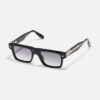 Sunglasses Model P18 in color C600 with Grey Gradient lenses from John Dalia