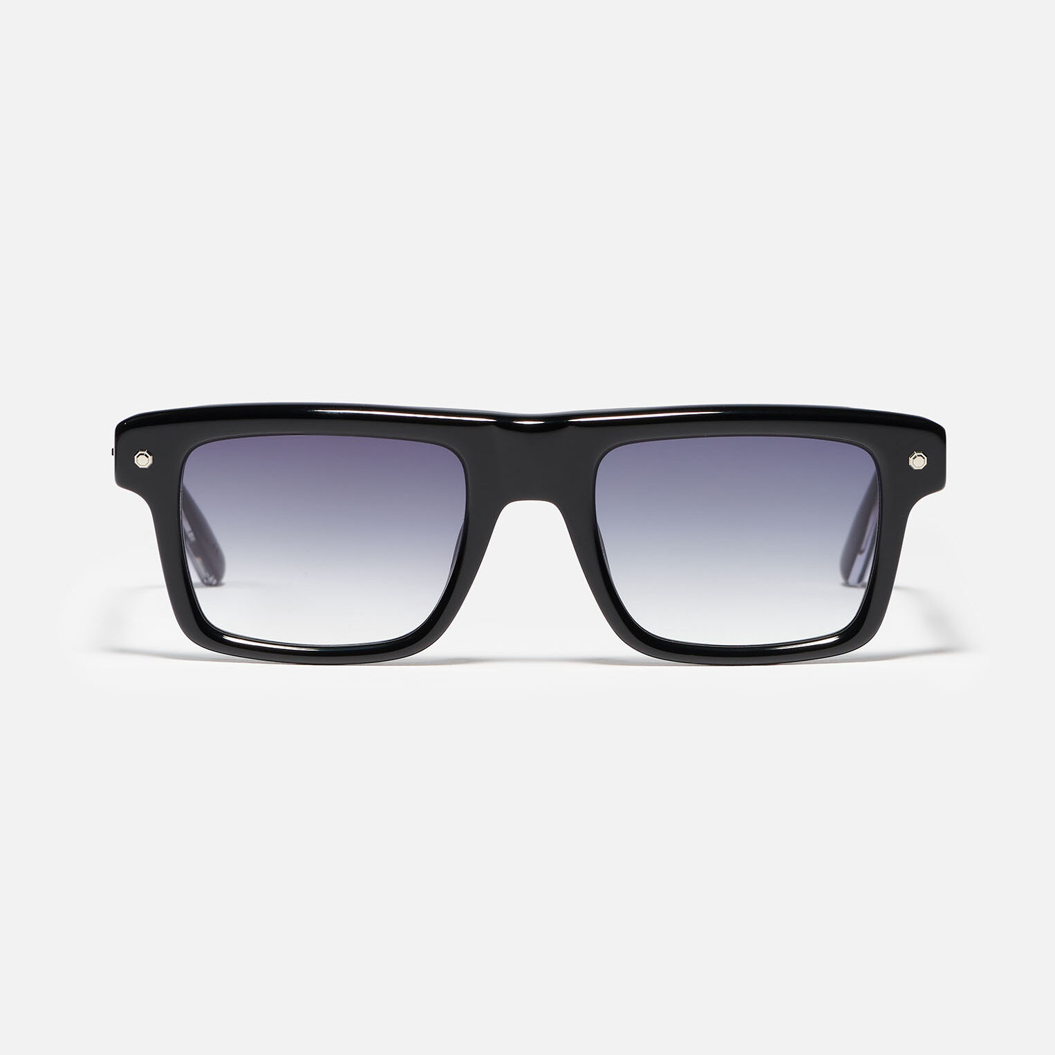 Sunglasses Model P18 in color C605 with Dark Blue Gradient lenses from John Dalia