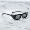 Sunglasses Model Rimbaud in Color Titan with Dark grey lenses from Jacques Marie Mage