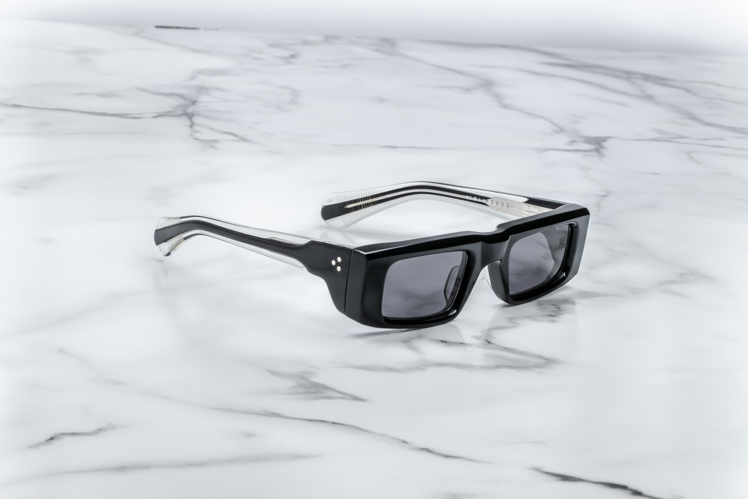 Sunglasses Model Rimbaud in Color Titan with Dark grey lenses from Jacques Marie Mage