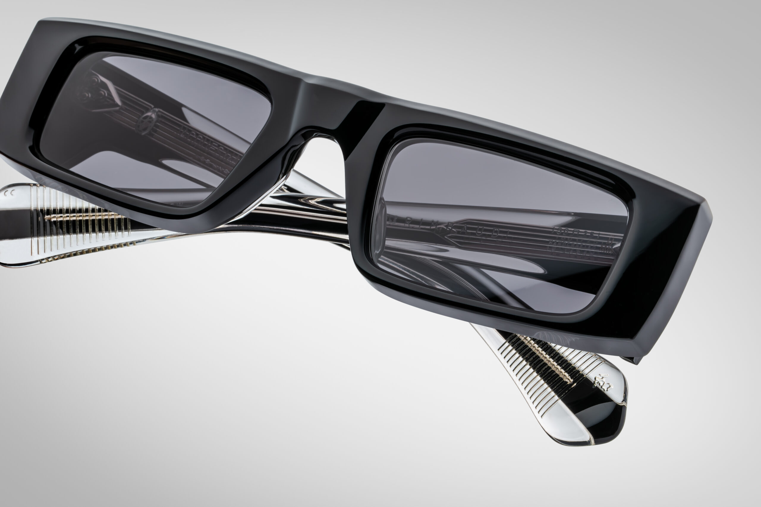 Sunglasses Model Rimbaud in Color Titan with Dark grey lenses from Jacques Marie Mage