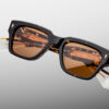 Sunglasses Model Fellini in color Tokyo with Orange lenses from Jacques Marie Mage