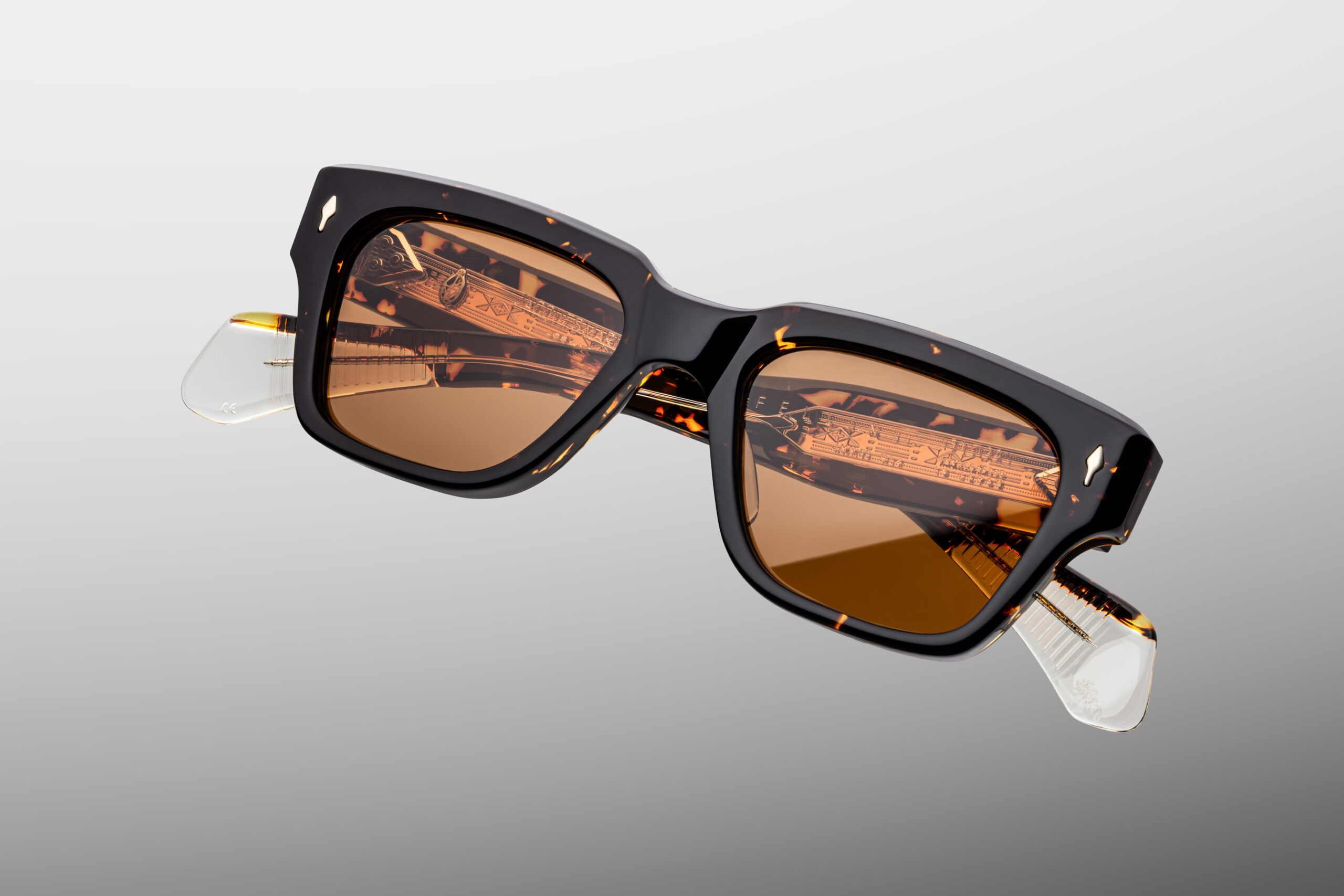 Sunglasses Model Fellini in color Tokyo with Orange lenses from Jacques Marie Mage