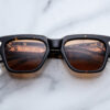 Sunglasses Model Fellini in color Tokyo with Orange lenses from Jacques Marie Mage
