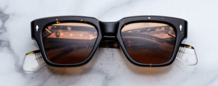 Sunglasses Model Fellini in color Tokyo with Orange lenses from Jacques Marie Mage