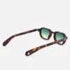 Sunglasses Model Izar in N/MT-1 with Green Gradient lenses from Sato