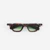 Sunglasses Model Izar in N/MT-1 with Green Gradient lenses from Sato