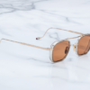 Sunglasses Model Baudelaire in Color Darjeeling with Orange lenses from Jacques Marie Mage