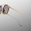 Sunglasses Model Baudelaire in Color Ebony with Nimbus lenses from Jacques Marie Mage