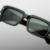 Sunglasses Model Dakota in Color Viper with Tarragon lenses from Jacques Marie Mage's Last Frontier Special collection