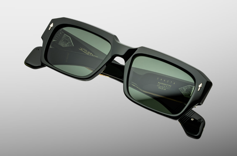 Sunglasses Model Dakota in Color Viper with Tarragon lenses from Jacques Marie Mage's Last Frontier Special collection
