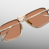 Sunglasses Model Earl in color Darjeeling with Orange lenses from Jacques Marie