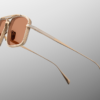 Sunglasses Model Earl in color Darjeeling with Orange lenses from Jacques Marie