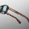 Sunglasses Model Evans in Color Aegen with Cyan lenses from Jacques Marie Mage