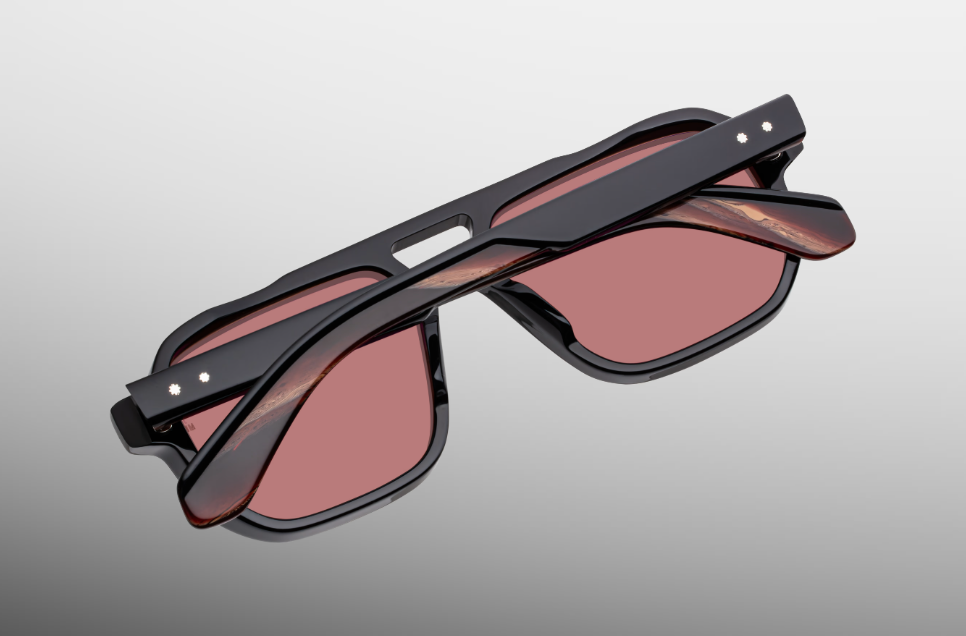 Sunglasses Model Evans in Color Velours with Amarena lenses from Jacques Marie Mage