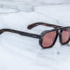 Sunglasses Model Evans in Color Velours with Amarena lenses from Jacques Marie Mage