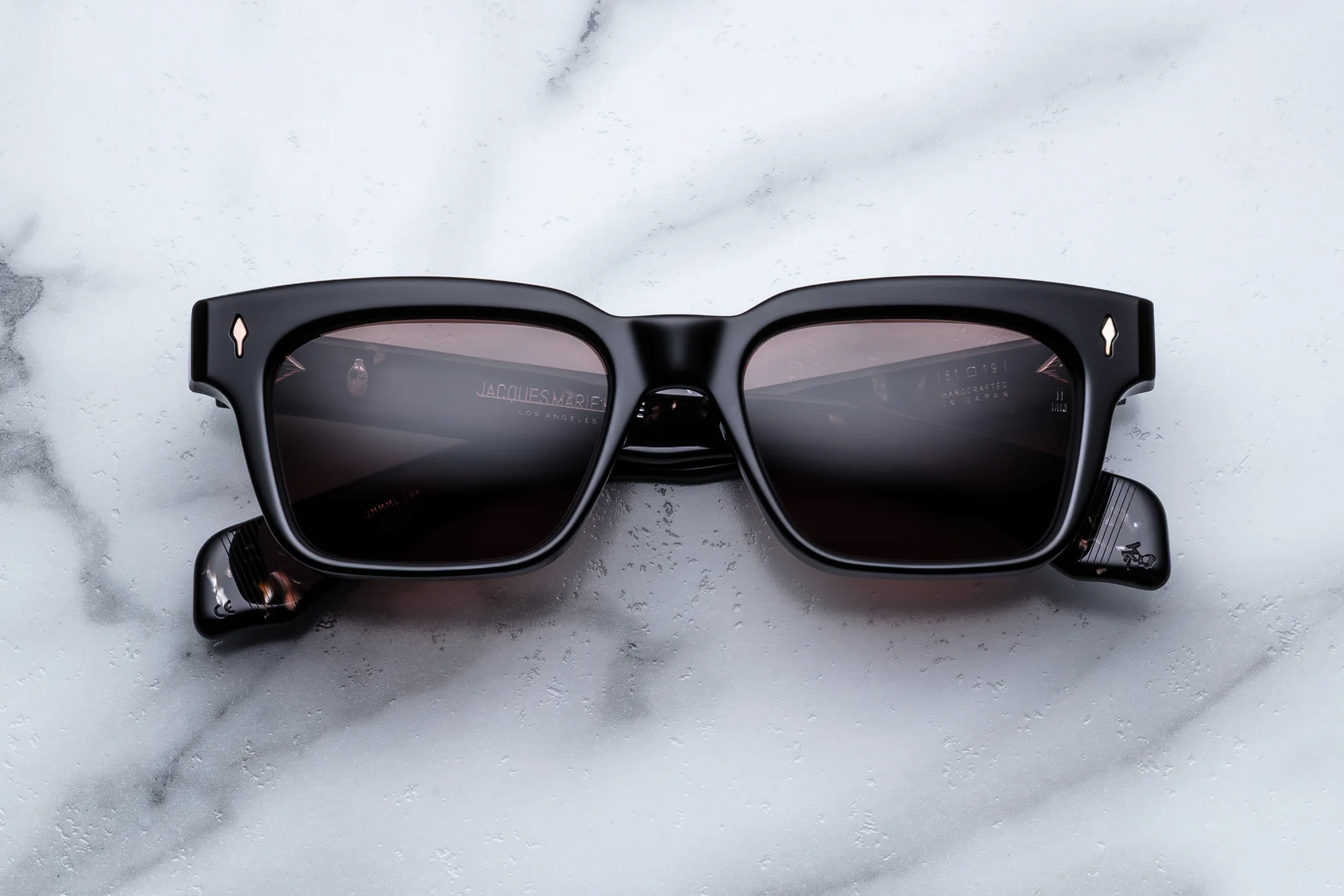 Sunglasses Model Molino in color Willow with Deep Brown lenses from Jacques Marie Mage