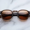 Sunglasses Model Zephirin 47 with Orange lenses from Jacques Marie Mage