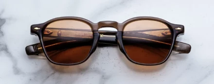 Sunglasses Model Zephirin 47 with Orange lenses from Jacques Marie Mage